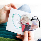 Grandad Photo Heart And Personalised Card Gift - Olivia Morgan Ltd