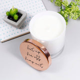 Mum To Be Personlised Luxury Scented Candle With Lid - Olivia Morgan Ltd