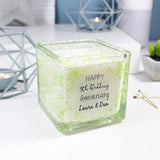 Anniversary Personalised Scented Square Candle - Olivia Morgan Ltd