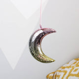 Ombre Hanging Moon Nursery Decoration - Olivia Morgan Ltd