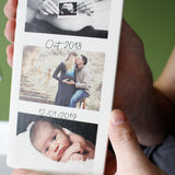 New Dad Timeline Photography Tile Gift - Olivia Morgan Ltd