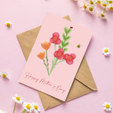 Floral Mother’s Day Card - Olivia Morgan Ltd
