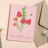 Floral Mother’s Day Card - Olivia Morgan Ltd