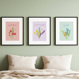 'Wild Thing'  Floral Print - Olivia Morgan Ltd