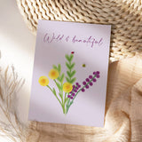 'Wild Thing'  Floral Print - Olivia Morgan Ltd