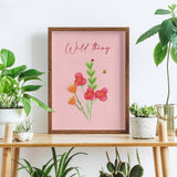 'Wild Thing'  Floral Print - Olivia Morgan Ltd