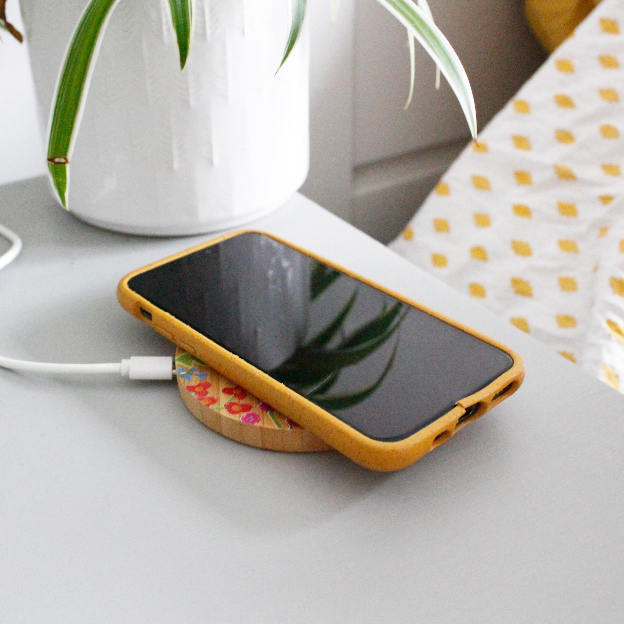 personalised portable wireless charger