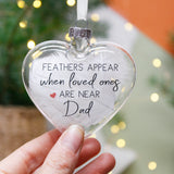 Feathers Appear when loved ones are near Bauble