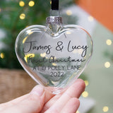 New Home Personalised Christmas Bauble