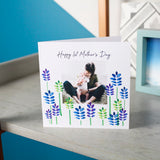 First Mother's Day Photo Floral Card - Olivia Morgan Ltd