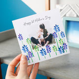 First Mother's Day Photo Floral Card - Olivia Morgan Ltd