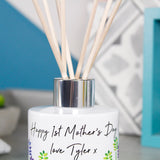 First Mother's Day Floral Patterned Personalised Reed Diffuser - Olivia Morgan Ltd
