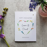 Personalised Magnet Engagement Card