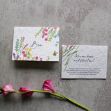 Plantable Wildflower Place Card