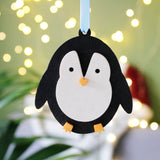 Personalised Baby First Christmas Penguin Decoration