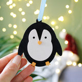 Personalised Baby First Christmas Penguin Decoration
