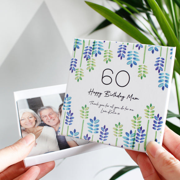 Birthday Wooden Photo Tiles In A Box For Her