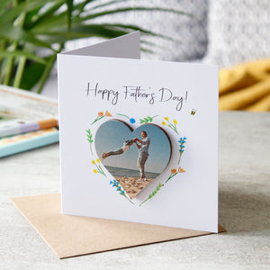 Father's Day Photo Magnet and Card