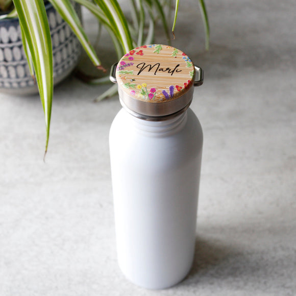 Personalised Metal Drinks Bottle For Her
