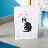 Best Cat Mum Card - Olivia Morgan Ltd