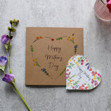 Mother's Day Wildflower Seed Heart Card