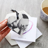 Daddy To Be Photo Removable Heart And Personalised Card Gift - Olivia Morgan Ltd