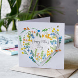 Father's Day Wildflower Seed Heart Card