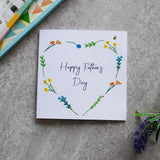 Father's Day Wildflower Seed Heart Card