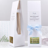 Floral Patterned Personalised Reed Diffuser For Grandma - Olivia Morgan Ltd