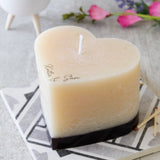 Heart Eco Friendly Wax Candle For Couples