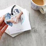 Baby Bump Pregnancy Heart And Card Gift - Olivia Morgan Ltd