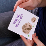 Sending Hedgehugs Thinking Of you Hedgehog Card
