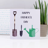Happy Father's Day Gardening Theme Card - Olivia Morgan Ltd