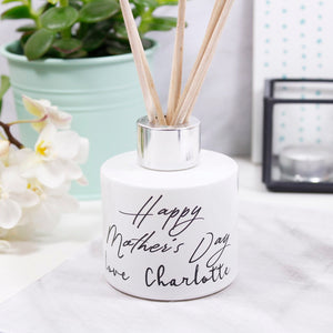 Typography Personalised Mother's Day Diffuser - Olivia Morgan Ltd