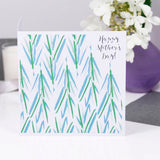 Patterned Tropical Leafy Mother's Day Card - Olivia Morgan Ltd