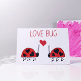 Love Bug Ladybird Anniversary Card - Olivia Morgan Ltd