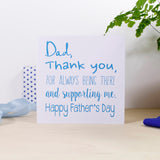 Father's Day Personalised Card - Olivia Morgan Ltd