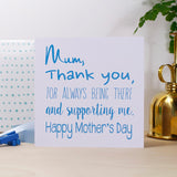 Mother's Day Personalised Card - Olivia Morgan Ltd