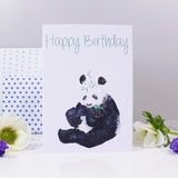 Happy Birthday Panda Card - Olivia Morgan Ltd