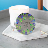Birthday Scented Candle With Floral Lid - Olivia Morgan Ltd