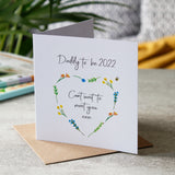 Baby Scan 'Dad Or Daddy To Be' Father's Day Magnet Card