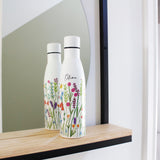 Wild Flower Personalised Insulated Bottle