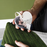 Father's Day Photo Heart Decoration For Dad - Olivia Morgan Ltd