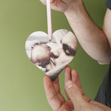 First Father's Day Photo Heart Decoration - Olivia Morgan Ltd