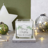 Merry Christmas Mistletoe Candle For Grandparents - Olivia Morgan Ltd