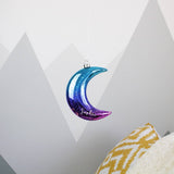 Rainbow Ombre Personalised LED Hanging Moon Light - Olivia Morgan Ltd