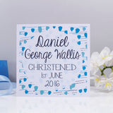 Christening Personalised Card For Boys And Girls - Olivia Morgan Ltd