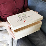 Christmas Eve Personalised Wooden Keepsake Box - Olivia Morgan Ltd
