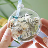 Mother's Day Dried Flower Filled Bauble