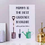 Gardener Personalised Print - Olivia Morgan Ltd